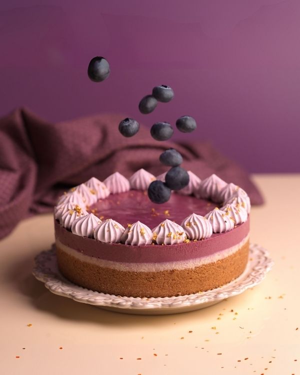 Blissful Blueberry Cheesecake