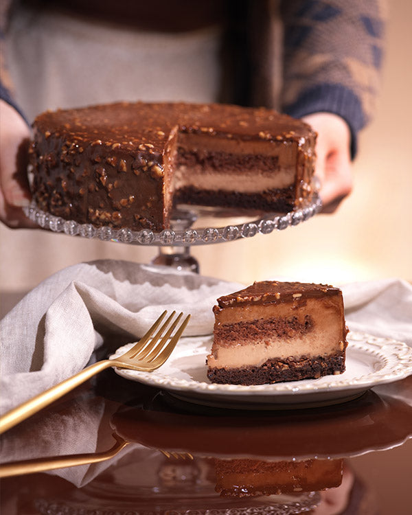 Hazelnut Chocolate Cheesecake