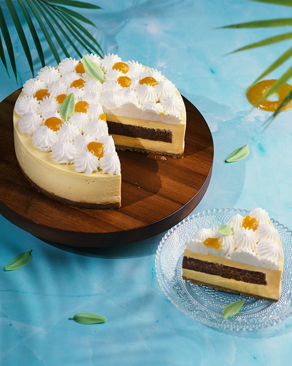 Mango Passionfruit Cheesecake